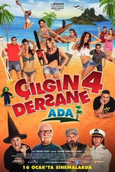Çılgın Dersane: Ada (2014) afişi