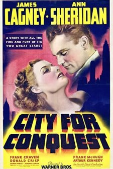 City For Conquest (1940) afişi
