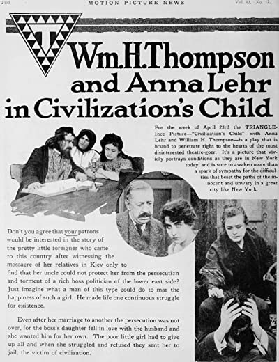 Civilization's Child (1916) afişi Civilization's Child (1916) afişi