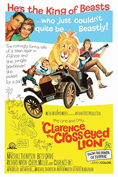 Clarence, The Cross-Eyed Lion (1965) afişi Clarence, The Cross-Eyed Lion (1965) afişi
