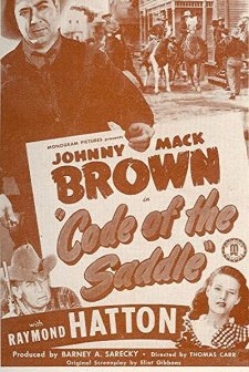 Code Of The Saddle (1947) afişi