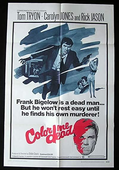 Color Me Dead (1969) afişi Color Me Dead (1969) afişi