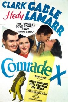 Comrade X (1940) afişi
