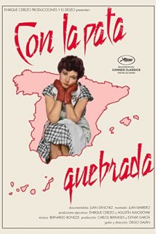 Con la pata quebrada (2013) afişi