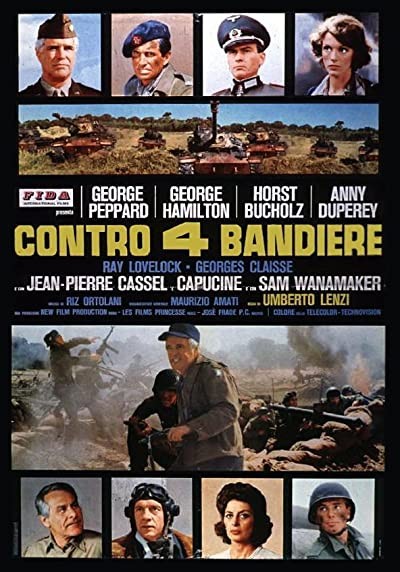 Contro 4 Bandiere (1979) afişi Contro 4 Bandiere (1979) afişi