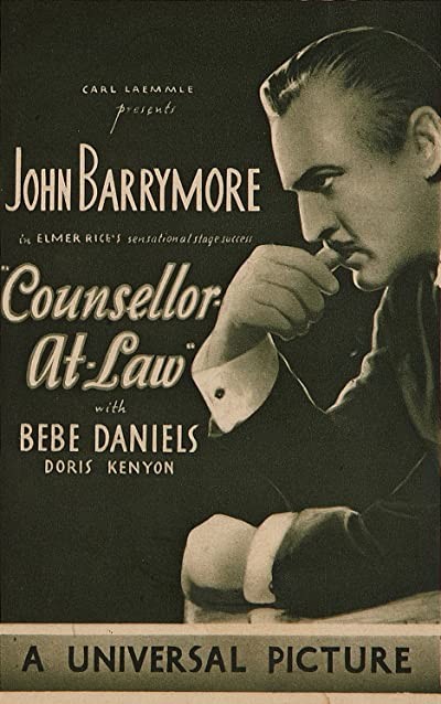 Counsellor At Law (1933) afişi Counsellor At Law (1933) afişi
