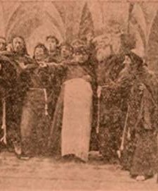 Cretinetti finto frate (1910) afişi