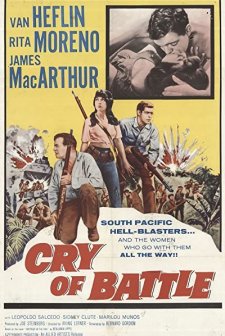 Cry Of Battle (1963) afişi