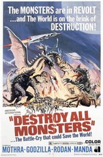 Kaijû sôshingeki (1968) afişi