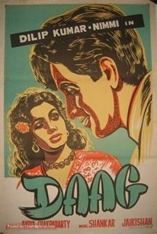 Daag (1952) afişi