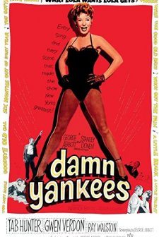 Damn Yankees (1958) afişi