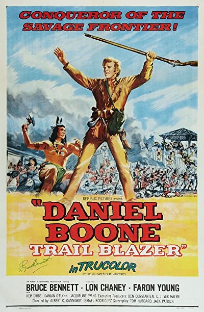 Daniel Boone, Trail Blazer (1956) afişi Daniel Boone, Trail Blazer (1956) afişi