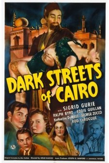 Dark Streets Of Cairo (1940) afişi