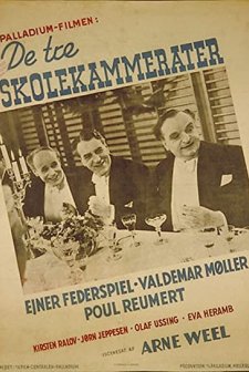 De Tre Skolekammerater (1944) afişi