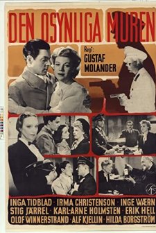 Den Osynliga Muren (1944) afişi