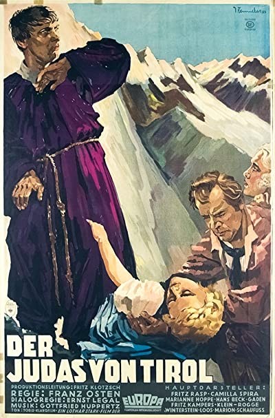 Der Judas von Tyrol (1933) afişi Der Judas von Tyrol (1933) afişi