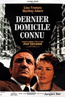 Dernier Domicile Connu (1970) afişi