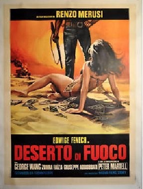 Deserto di fuoco (1971) afişi Deserto di fuoco (1971) afişi