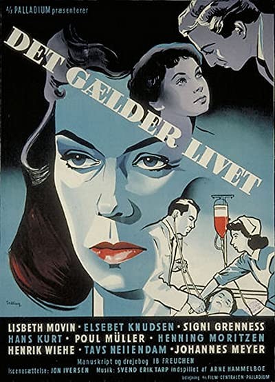 Det Gælder Livet (1953) afişi Det Gælder Livet (1953) afişi