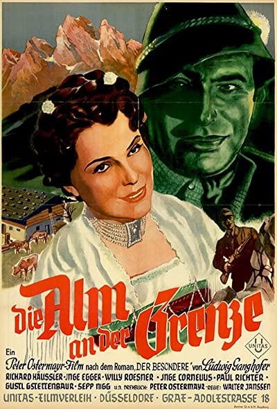 Die Alm An Der Grenze (1951) afişi Die Alm An Der Grenze (1951) afişi