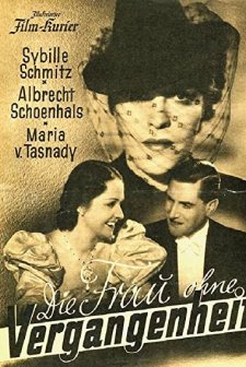 Die Frau Ohne Vergangenheit (1939) afişi
