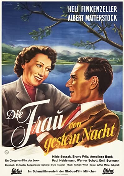 Die Frau Von Gestern Nacht (1950) afişi Die Frau Von Gestern Nacht (1950) afişi