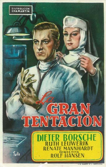 Die Große Versuchung (1952) afişi Die Große Versuchung (1952) afişi