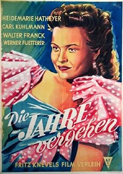 Die Jahre Vergehen (1945) afişi Die Jahre Vergehen (1945) afişi