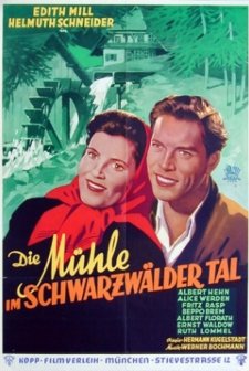 Die Mühle Im Schwarzwäldertal (1953) afişi