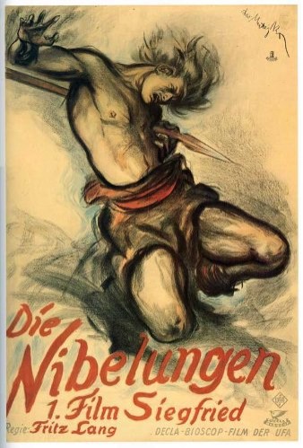 Die Nibelungen (1924) afişi Die Nibelungen (1924) afişi