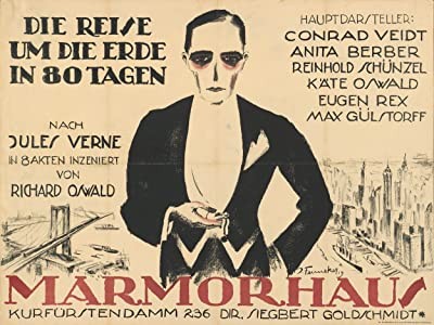 Die Reise um die Erde in 80 Tagen (1919) afişi Die Reise um die Erde in 80 Tagen (1919) afişi
