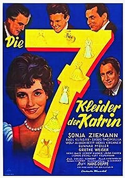 Die Sieben Kleider Der Katrin (1954) afişi Die Sieben Kleider Der Katrin (1954) afişi