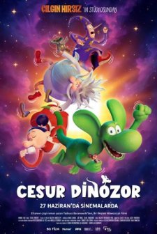 Cesur Dinozor (2024) afişi