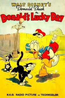 Donald's Lucky Day (1939) afişi