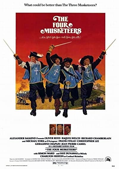 Dört Silahşörler (1974) afişi Dört Silahşörler (1974) afişi