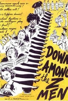 Down Among The Z Men (1952) afişi
