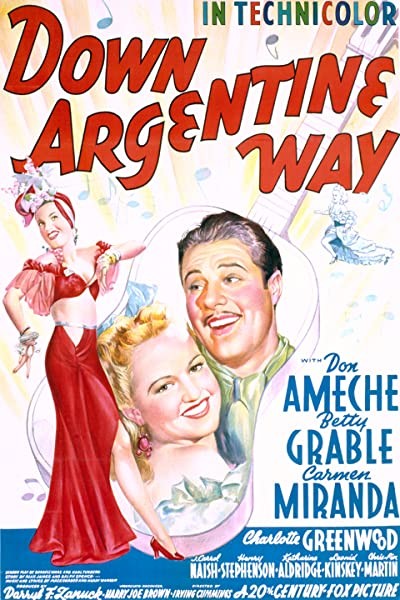 Down Argentine Way (1940) afişi Down Argentine Way (1940) afişi