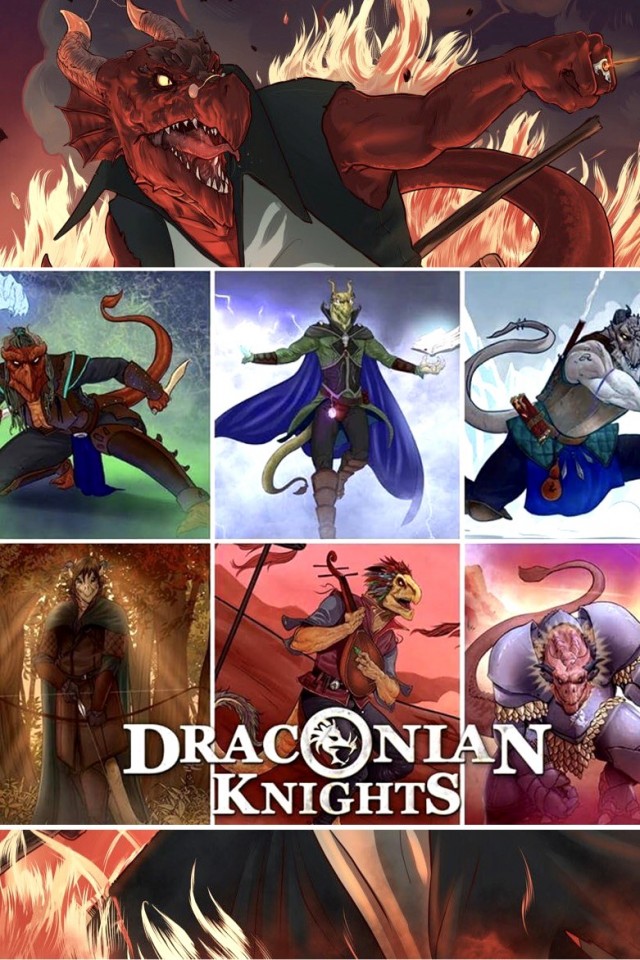 Draconian Knights (2018) afişi Draconian Knights (2018) afişi