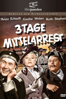 Drei Tage Mittelarrest (1955) afişi