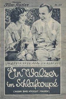 Ein Walzer Im Schlafcoupé (1930) afişi