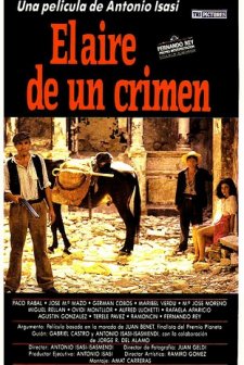 El aire de un crimen (1988) afişi
