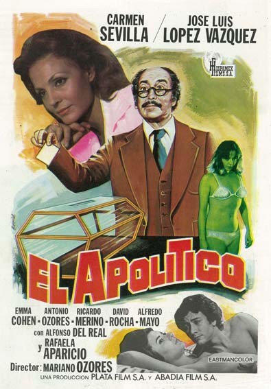 El apolítico (1977) afişi El apolítico (1977) afişi
