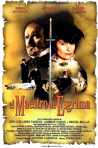 El Maestro De Esgrima (1992) afişi El Maestro De Esgrima (1992) afişi