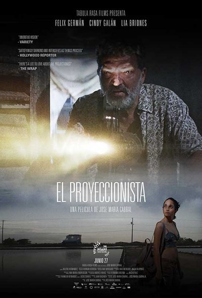 El proyeccionista (2019) afişi El proyeccionista (2019) afişi