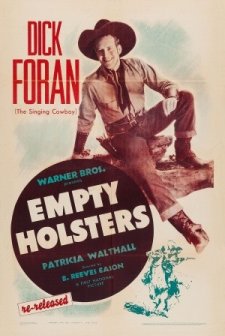 Empty Holsters (1937) afişi