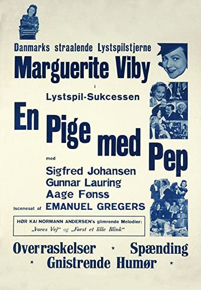 En Pige Med Pep (1940) afişi En Pige Med Pep (1940) afişi