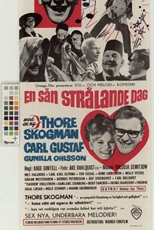 En Sån Strålande Dag (1967) afişi