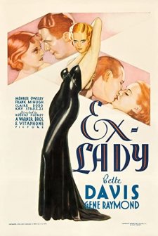 Ex-lady (1933) afişi