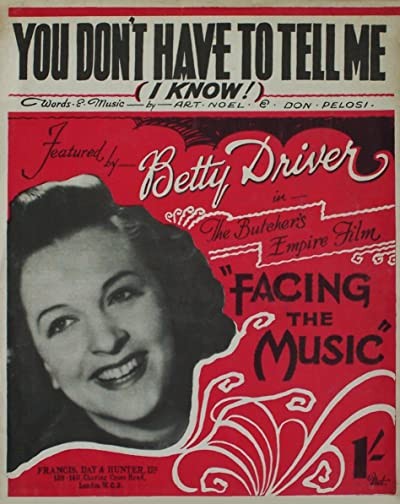 Facing The Music (1941) afişi Facing The Music (1941) afişi
