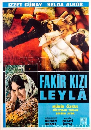 Fakir Kızı Leyla (1969) afişi Fakir Kızı Leyla (1969) afişi
